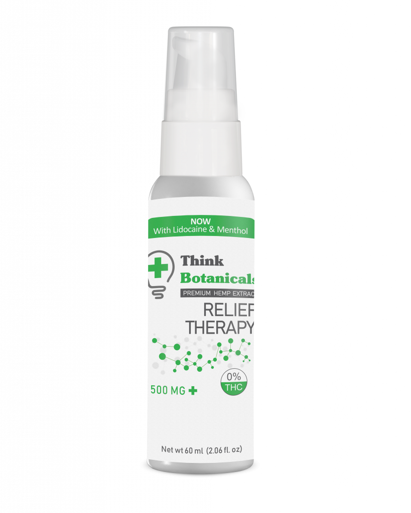 Relief Therapy With Lidocaine - Think Botanicals